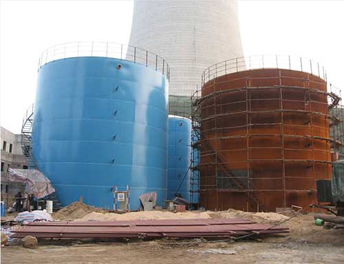 電廠除鹽水箱聚脲防腐施工(圖3) 電廠除鹽水箱聚脲防腐施工