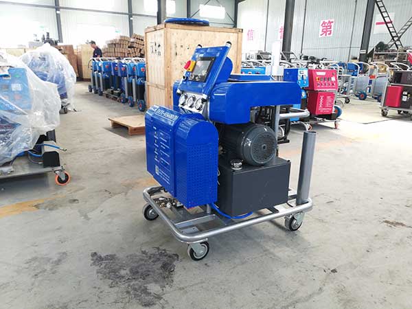 山西太原聚脲設(shè)備聚脲涂料在建筑領(lǐng)域得到廣泛應(yīng)用(圖1) JNJX-H5600(D)小型聚脲設(shè)備