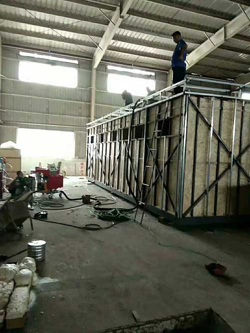 集裝箱房內(nèi)保溫隔熱聚氨酯噴涂機如何(圖1) 集裝箱房內(nèi)保溫隔熱聚氨酯噴涂機如何