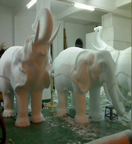 聚脲噴涂料(圖3) 工藝雕塑防護聚脲噴涂料使用案例