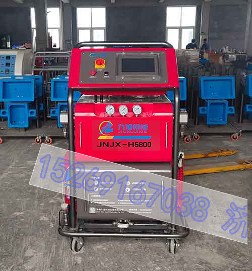 聚脲噴涂機(jī)器(圖1) H5800PLC聚脲噴涂機(jī)器