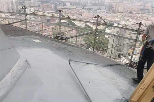 屋頂防水防腐施工聚脲涂料專(zhuān)用聚脲噴涂設(shè)備(圖3) 屋頂防水防腐施工聚脲涂料