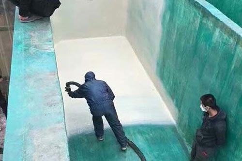 噴涂聚脲防水涂料有什么作用 泳池蓄水池防水(圖3) 噴涂聚脲防水涂料有什么作用 泳池蓄水池防水(圖3)