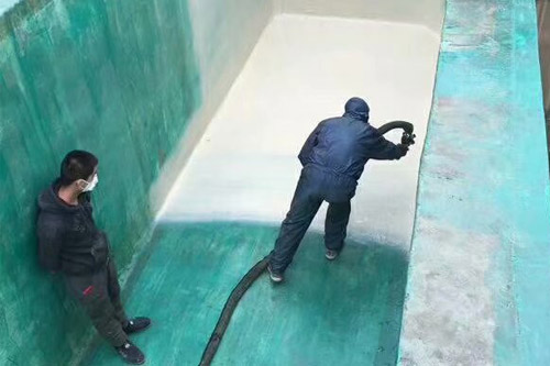 水池防滲材料是哪種 水池防滲處理方案噴涂聚脲(圖3) 水池防滲處理方案噴涂聚脲