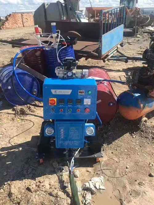 糧庫聚氨酯噴涂保溫 低溫隔熱(圖2) Q2600聚氨酯噴涂機(jī)