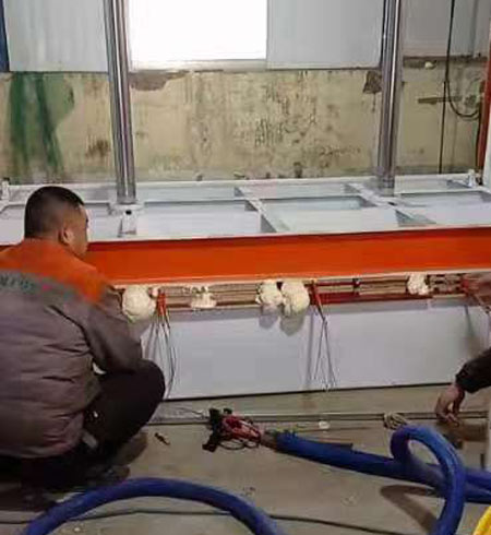 H-T40D(圖3) 聚氨酯發(fā)泡填充仔豬電熱板