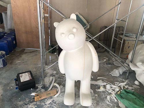 泡沫雕塑表面硬化有什么方法?(圖3) 泡沫雕塑表面硬化