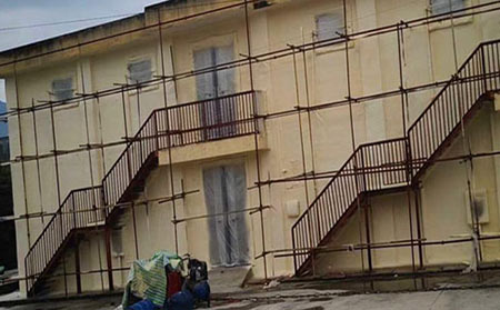 外墻聚氨酯噴涂施工(圖2) 外墻聚氨酯噴涂施工